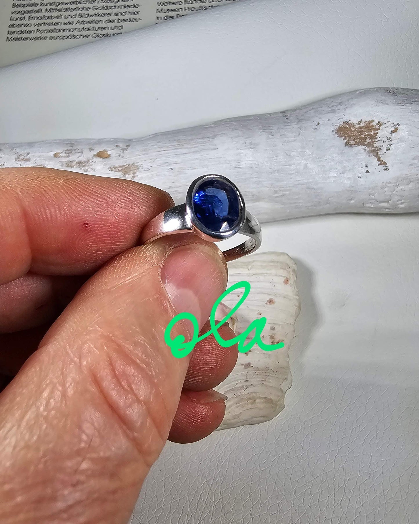Ring Kyanit Silber 925