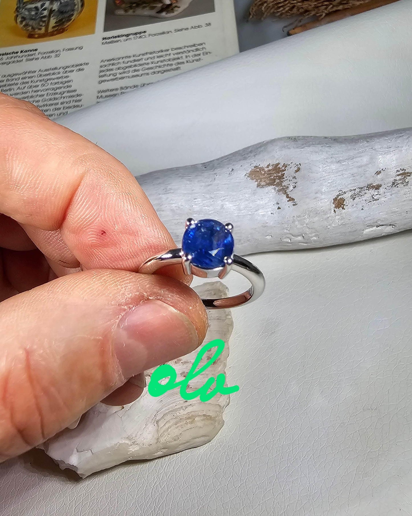 Ring Kyanit Silber 925