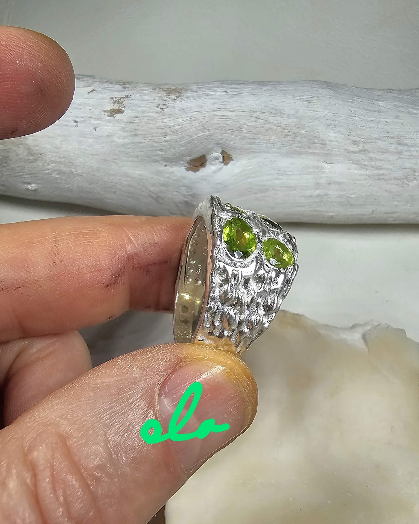 Ring Peridot Silber 925