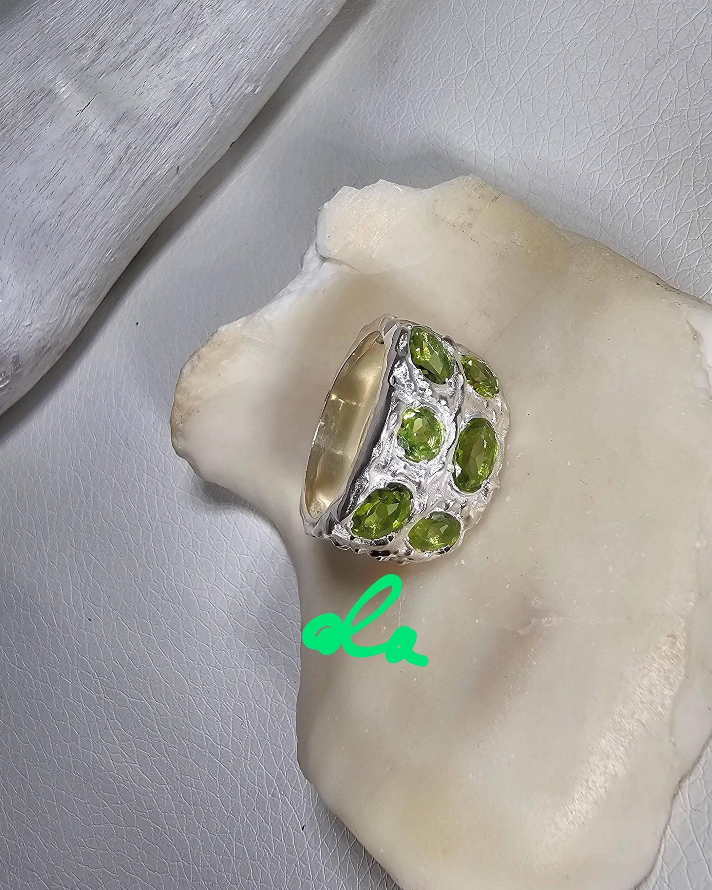 Ring Peridot Silber 925