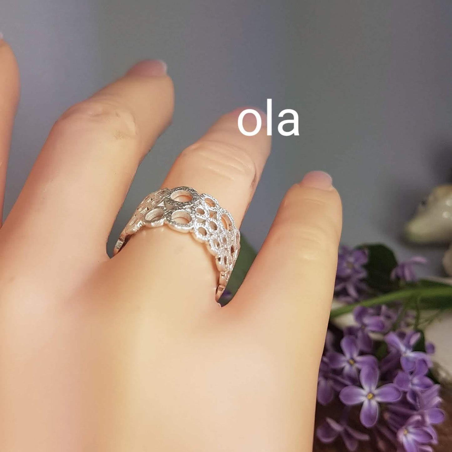 Bandring aus 925 Silber