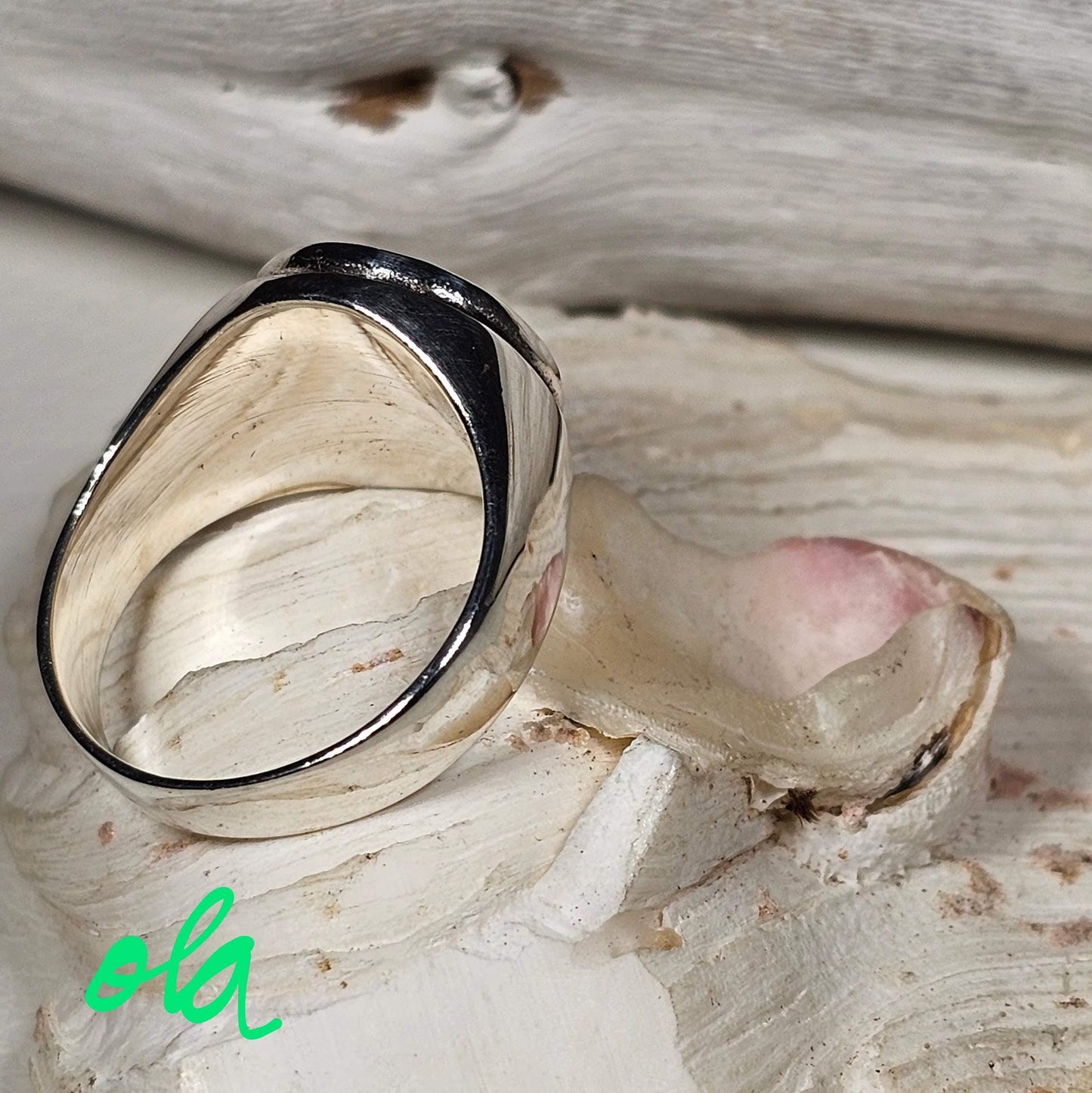Onix Männer Ring 925 Silber