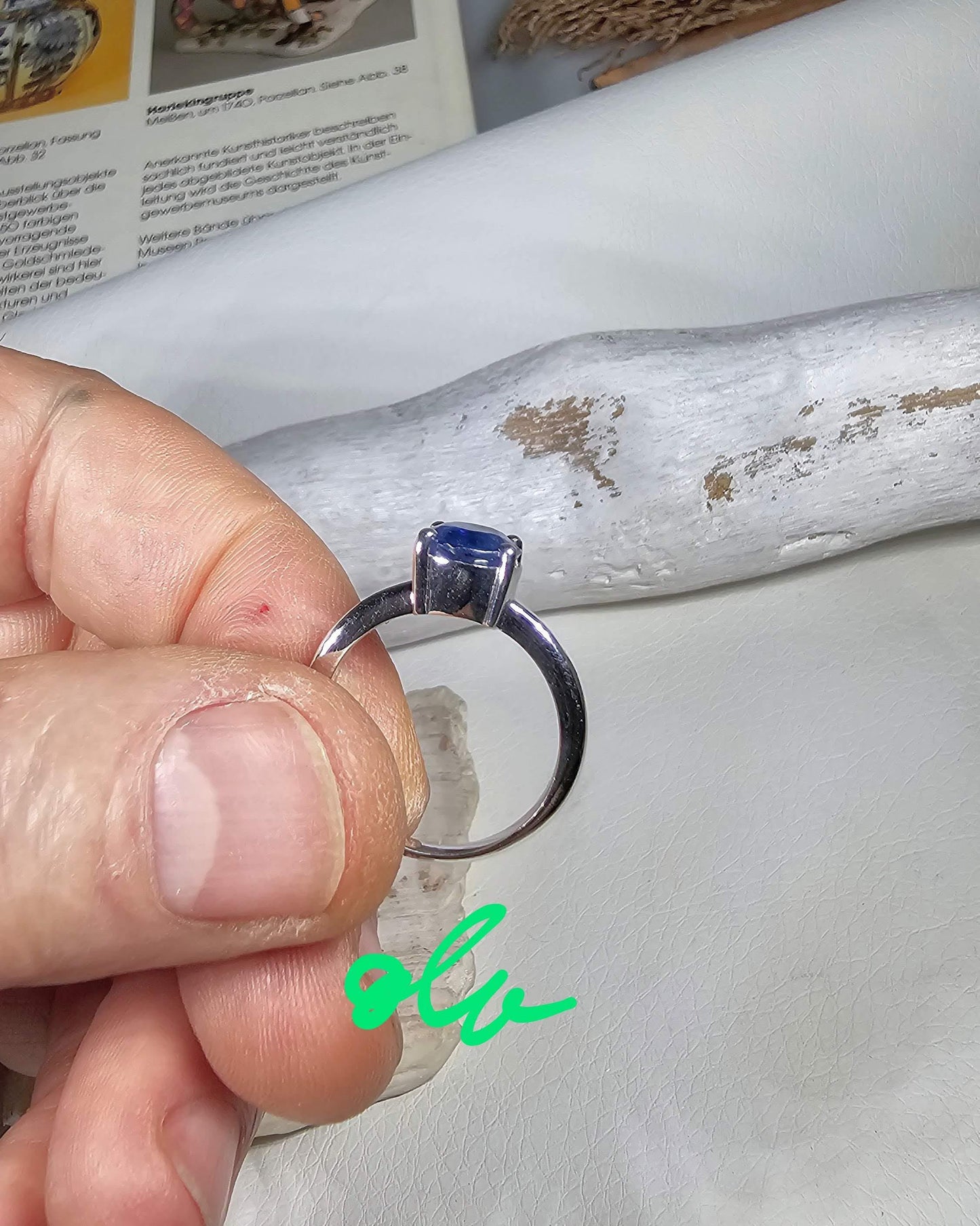 Ring Kyanit Silber 925