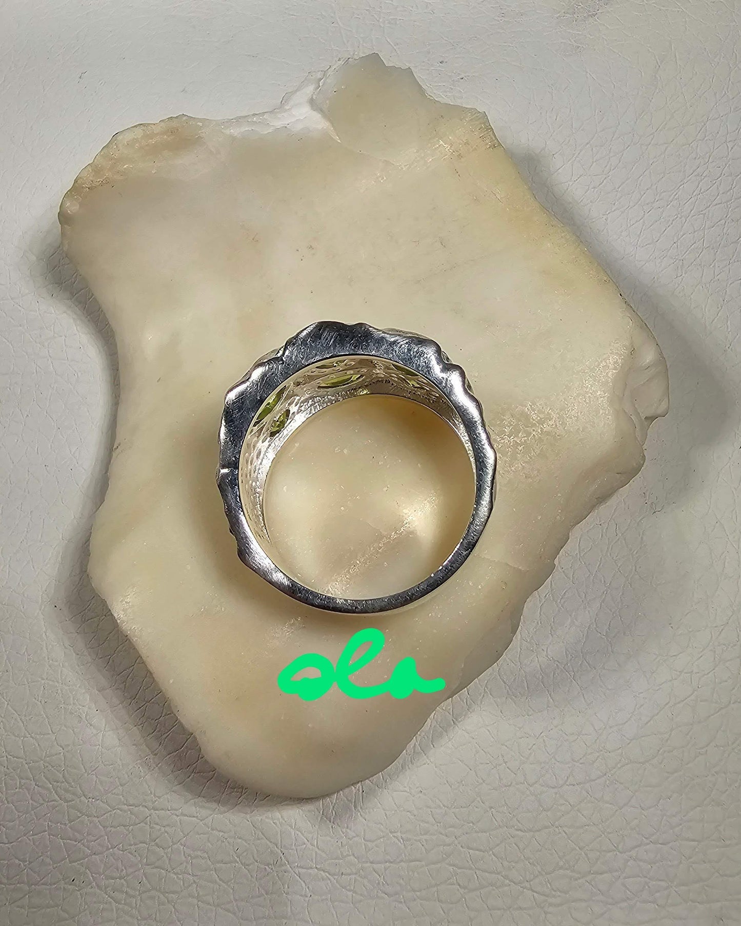 Ring Peridot Silber 925