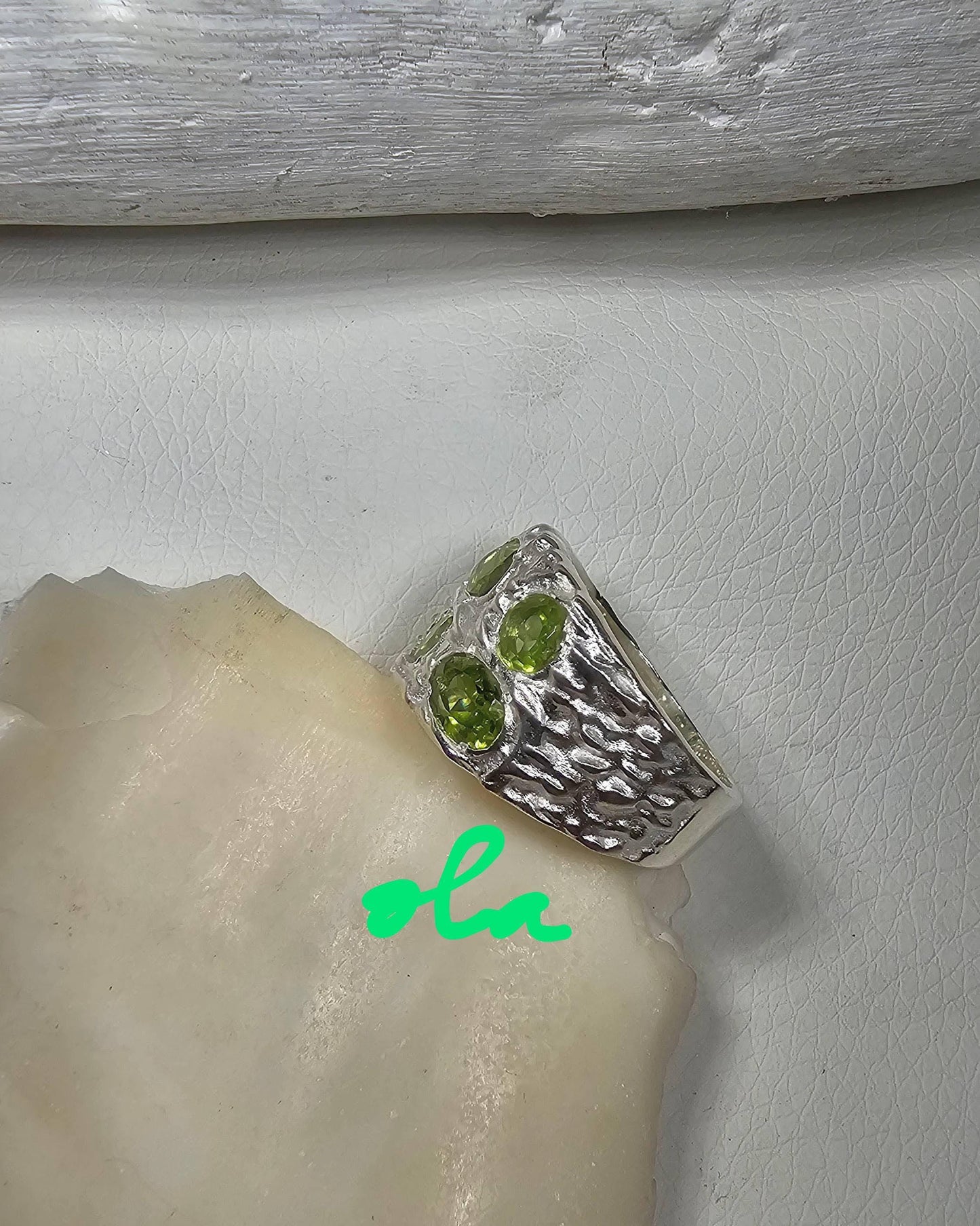 Ring Peridot Silber 925